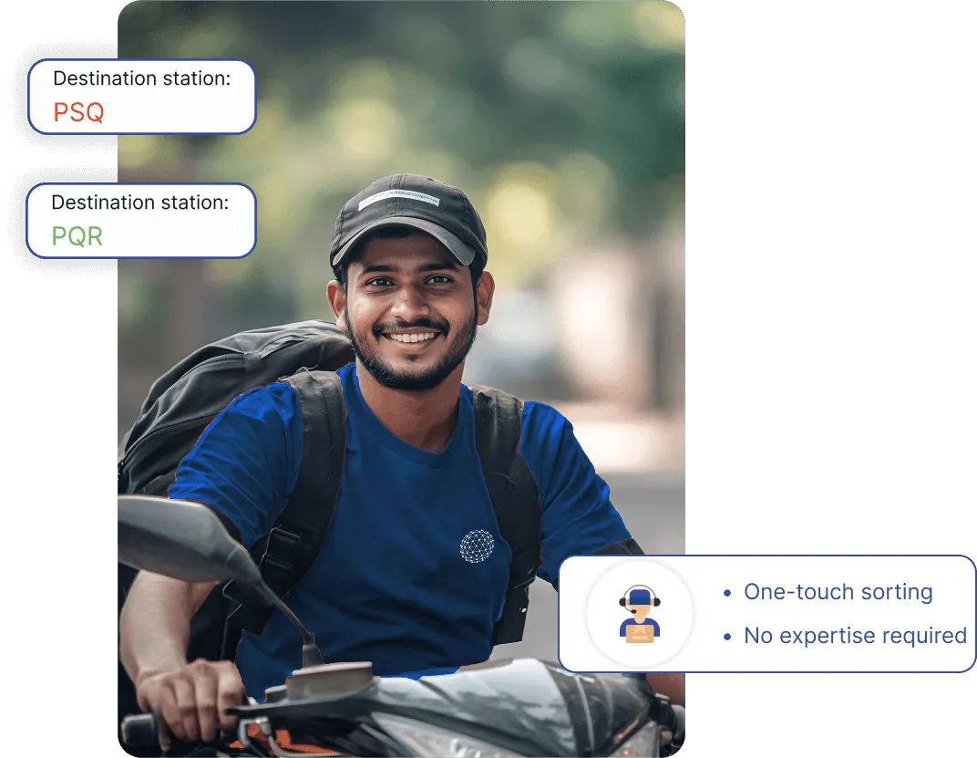Maximize delivery accuracy and prevent mis-sorts