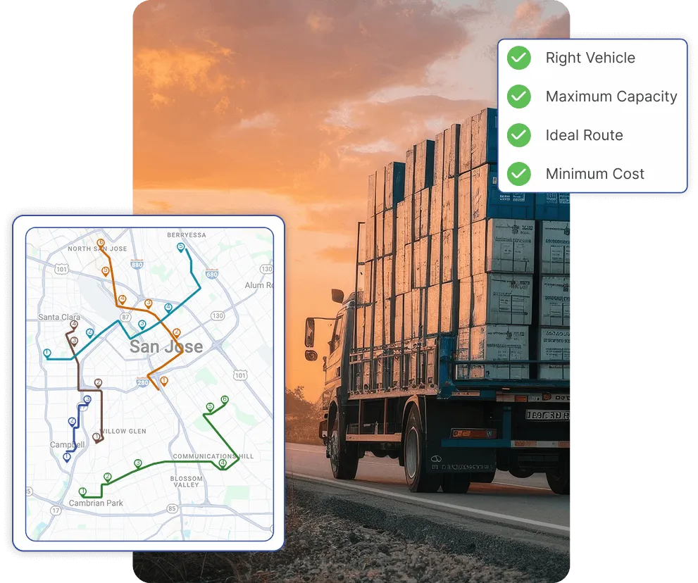 Maximize vehicle utilization and achieve faster last-mile deliveries