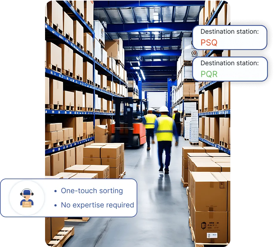 Achieve first-time right deliveries with Shipment Sorting AI