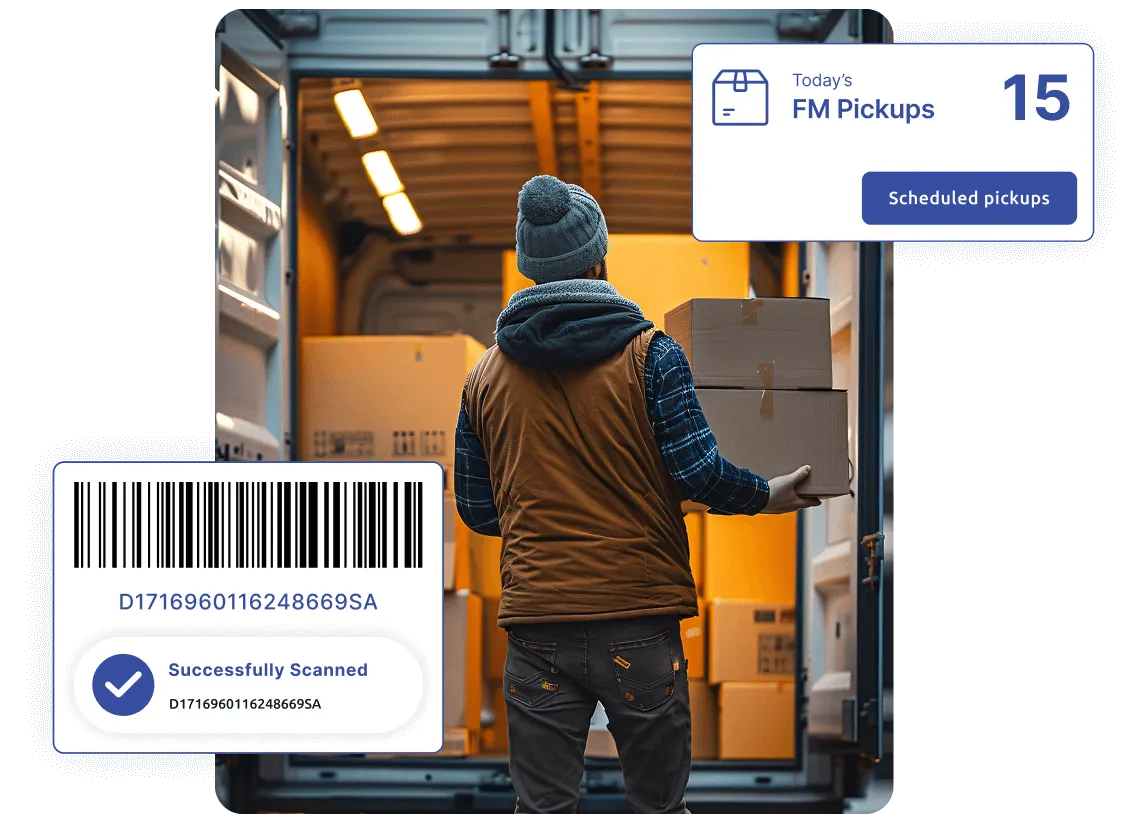 Accelerate first mile efficiency with smart automation