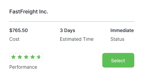 Automated trip execution