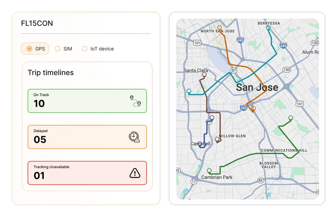Improve visibility and never lose sight of your shipments