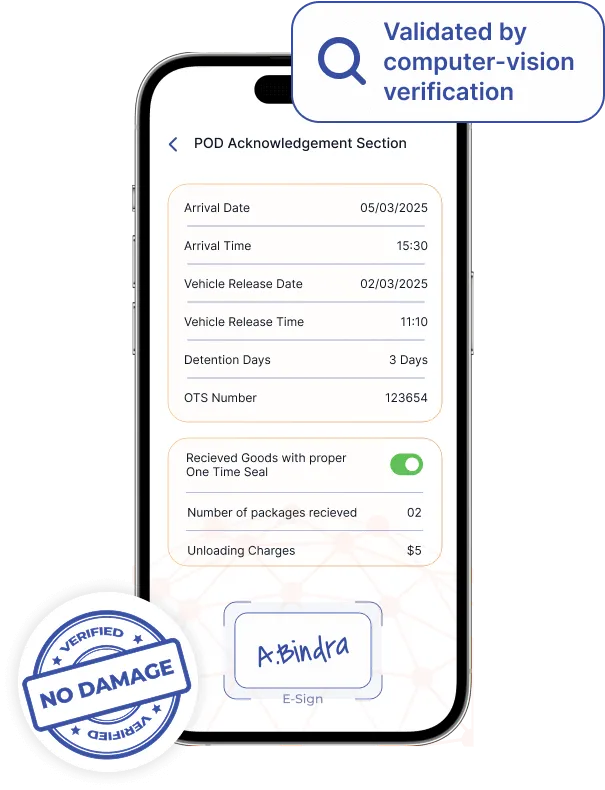 Accelerate payment settlement with instant proof of delivery